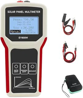 Solar Panel Tester Photovoltaic Multimeter with Smart MPPT and LCD