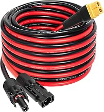 25FT 10AWG Solar to XT60 Extension Cable for Power Stations
