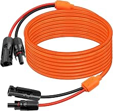 XRDS -RF 40FT 14AWG Tinned Copper Solar Extension Cable with Branch Wires