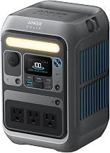 Anker SOLIX C300 Portable Power Station, 288Wh, 300W