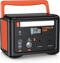 Portable Power Station 600W, 299Wh Lightweight Battery Backup with 2 AC Outlets, 140W USB-C