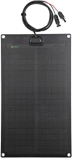 Lensunsolar 30W 12V ETFE Black Flexible Solar Panel
