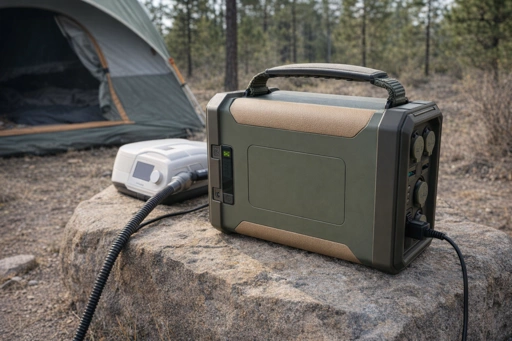 Double the capacity for multi-night CPAP use during outages or off-grid travel