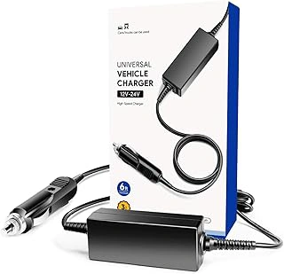 KFD 12V 24V 90W Car Charger Power Supply for ResMed AirSense 10 CPAP Machines