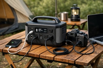 Five sub-500Wh power stations tested for weight, port count, and real-world weekend camping use.